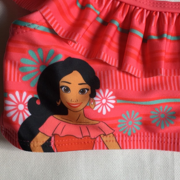 Elena of Avalar bathing suit 2T 2 piece red Disney - Picture 2 of 8